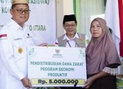 Bupati Gorontalo Utara Kembali Salurkan Zakat untuk Warga