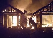 Dua Unit Aspol di Boalemo Hangus Terbakar