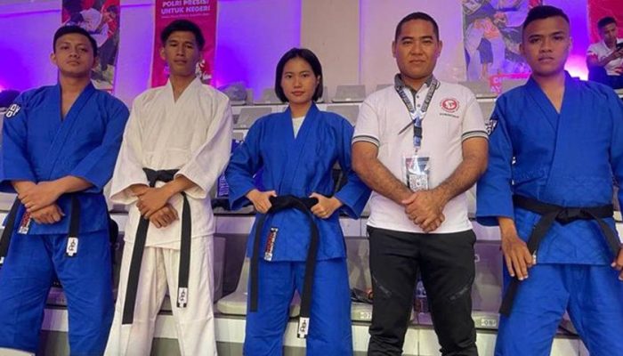 Kejuaran Judo Kapolri Cup 2023, Bripda Aprilia Wakili Gorontalo