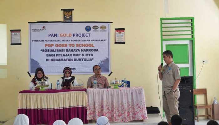 Gandeng BNN Pohuwato Pani Gold Project Sosialisasi Bahaya Narkoba