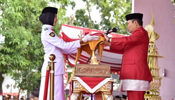Ismail Pakaya Irup HUT ke-78 RI Tingkat Provinsi Gorontalo