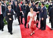 Ketum PDIP Megawati Hadiri Sidang Tahunan 2023
