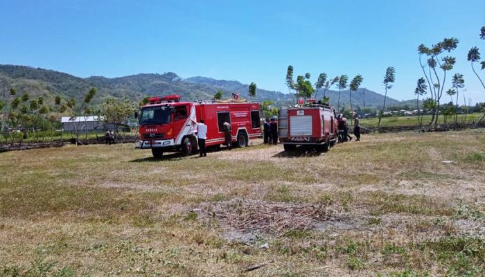 Lahan Seluas Dua Hektar di Kota Gorontalo Hangus Terbakar