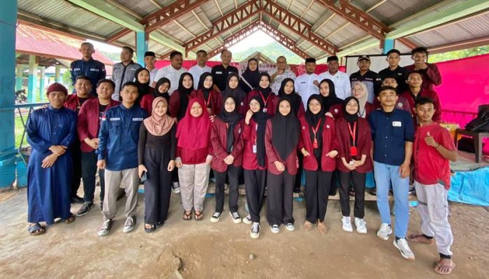 Mahasiswa KKN UNG 2023 Di Desa Muara Bone, Gelar Penyuluhan terkait Partisipasi Politik Masyarakat