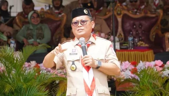 Bupati Buka Kemah Pramuka di Kecamatan Anggrek
