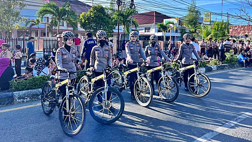Polwan Polda Gorontalo