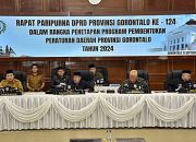 Pemprov – Deprov Gorontalo Tetapkan Propemperda Tahun 2024