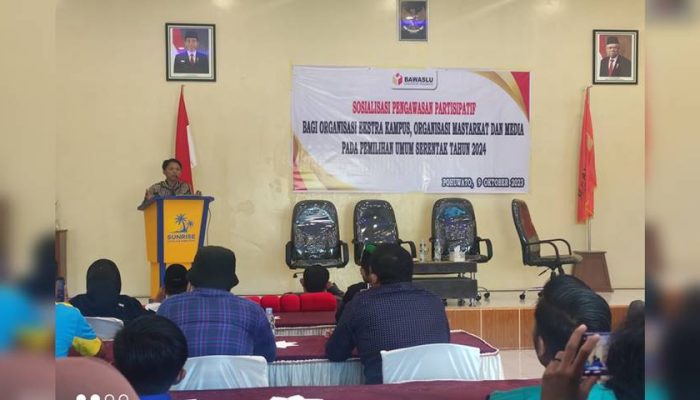 Tingkatkan Pengawasan Partisipatif, Bawaslu Pohuwato Gandeng Berbagai Organisasi