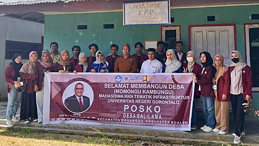 Mahasiswa KKN UNG