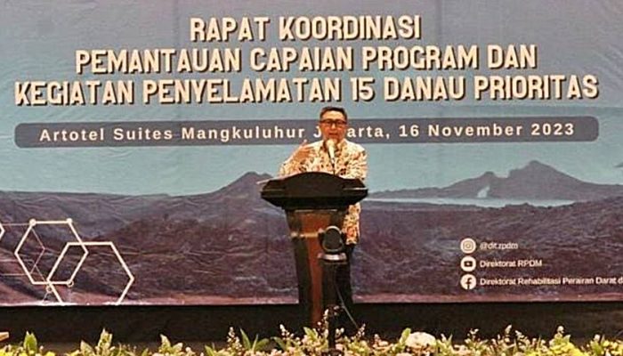 Pemprov Usulkan Percepatan Penanganan Danau Prioritas Lewat DAK