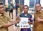 Turnamen Tenis Meja Kapolres Gorut Diharap Bisa Jadi Motivasi Bagi Pemuda