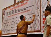 Bupati Gorut Ikut Deklarasikan Pemilu Damai