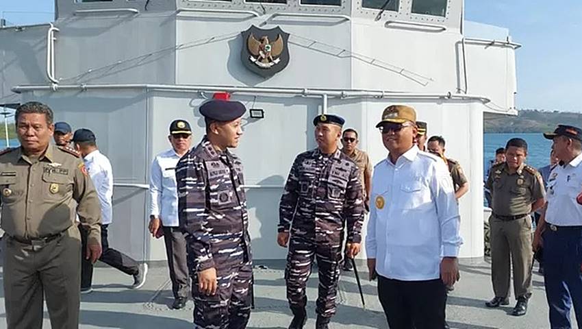 Pelepasan KRI Hasan Basri