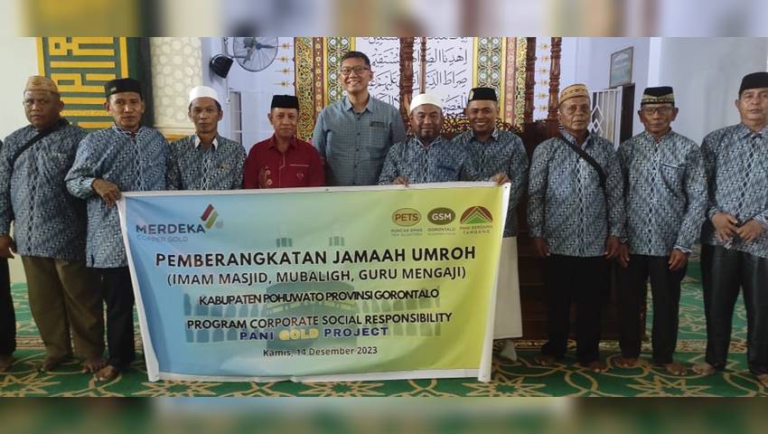 Pani Gold Project Berangkatkan Imam