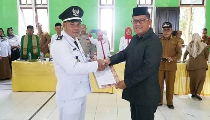 Thariq Lantik Pj Kades Pulohenti