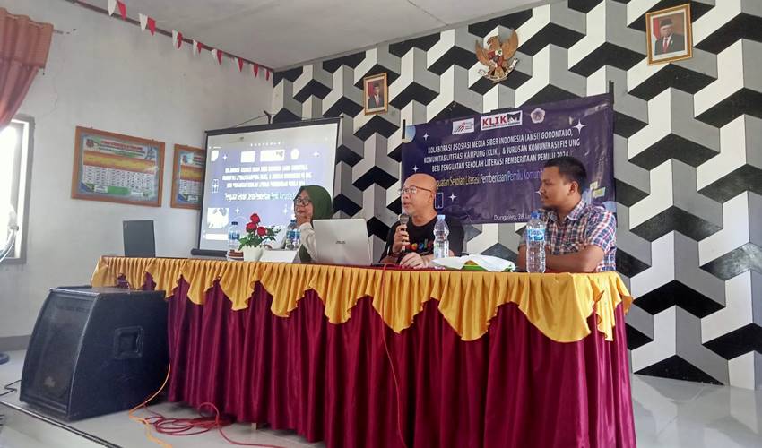 Gandeng Klik dan Jurusan Komunikasi UNG, AMSI Beri Penguatan Sekolah Literasi Pemberitaan Pemilu