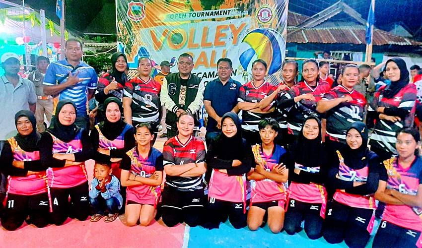 Roman Apresiasi Turnamen Volly Ball Tunas Muda Cup I
