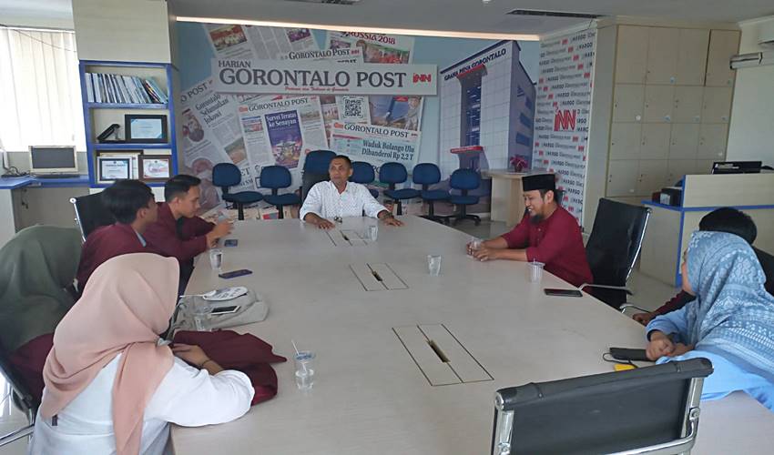 Mahasiswa FSB Mulai Laksanakan Magang di Kantor Harian Gorontalo Post