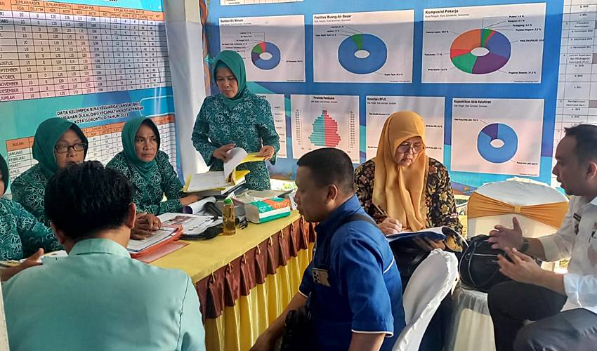 Penilaian Kesatuan Gerak PKK Bangga Kencana Kesehatan Tingkat Provinsi, Kota Optimis Raih Juara