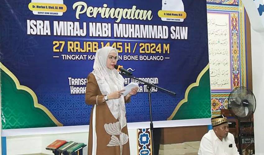 Peringatan Isra Miraj, Merlan: Momentum Pertebal Iman