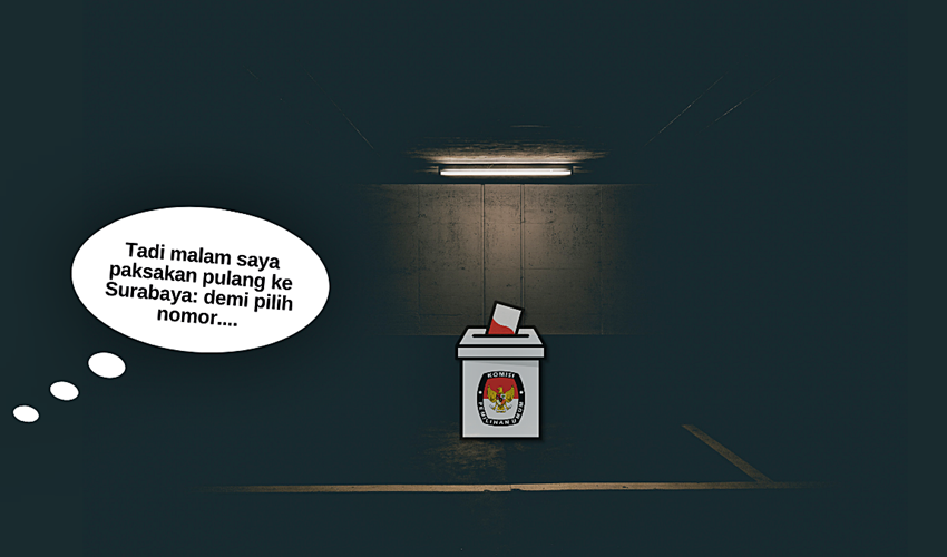 Pertama Coblos - DISWAY