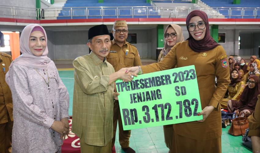 Sempat Tertunda Lantaran Hibah Pilkada, Tunjangan Sertifikasi Guru di Kabgor Mulai Dibayarkan