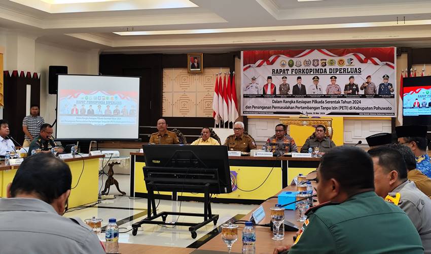 Bahas Persiapan Pilkada 2024, Forkopimda Provinsi Gelar Rapat