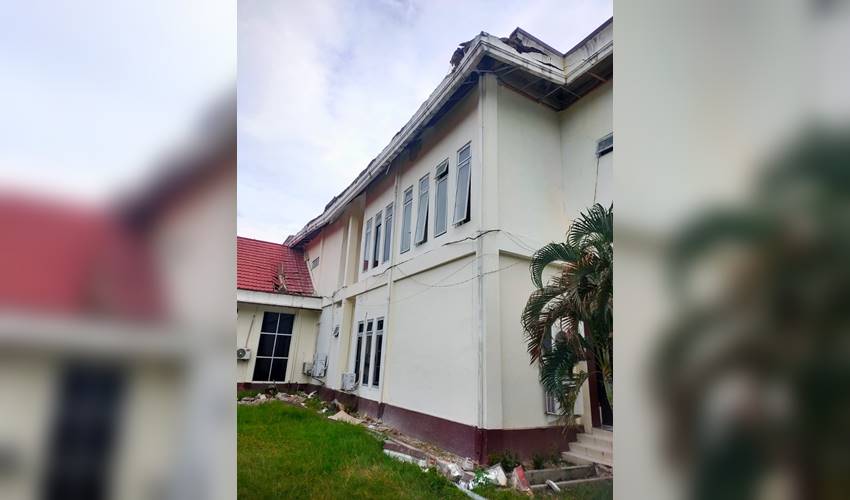 Gedung DPRD Gorut Mulai Rusak, Sekwan Surati Dinas PUPR
