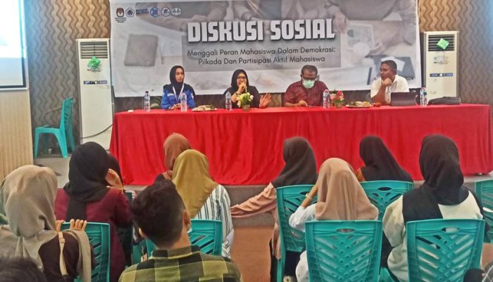 Jurusan Komunikasi UNG-KPU Provinsi Gelar Diskusi, Bahas Peran Mahasiswa dalam Demokrasi