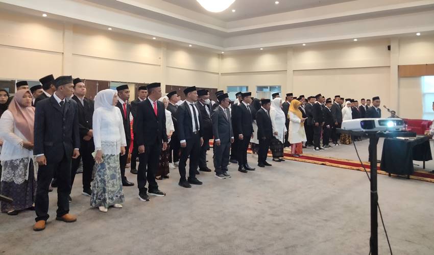 KPU Bone Bolango Resmi Lantik 90 Anggota PPK