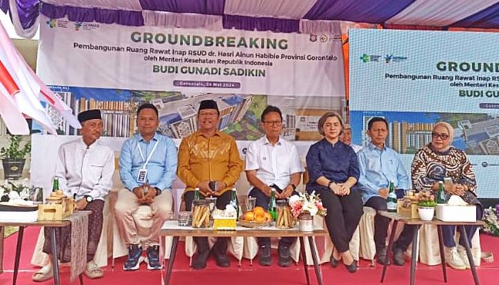 Kucur Bantuan untuk Gorontalo, Nelson Apresiasi Menkes RI