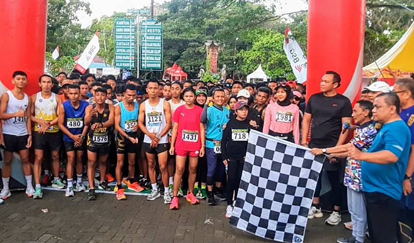 Bupati Nelson Apresiasi Antusias Peserta Gemilang Run 10K