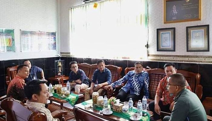 Kunjungan Kerja ke Kodim 1304, KPU Kota Gorontalo Koordinasi Keamanan Pilkada 2024