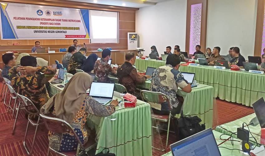 LPMPP UNG Libatkan 28 Instruktur dalam Kegiatan PEKERTI