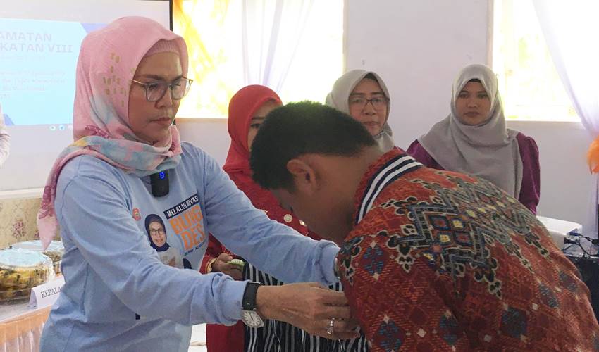 Lanjutkan Pendidikan Sesuai Minat dan Bakat, Pesan Merlan ke Siswa SMP