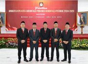 Lima Komisioner KPU Kota Gorontalo Resmi Dilantik