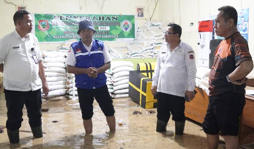 Pasca Banjir, Pemkab Gorontalo Bentuk Dua Posko Dapur Darurat