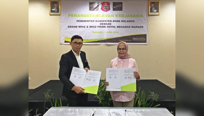 Teken MoU dengan Intiwhiz Hospitality Management, Merlan: Harus Beri Nilai Plus