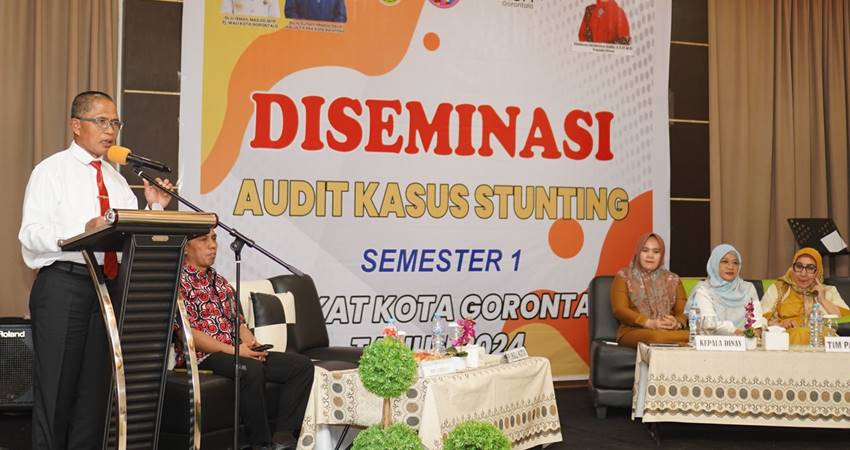 DPPKBP3A Kota Gorontalo Gelar Diseminasi Audit Kasus Stunting Semester I