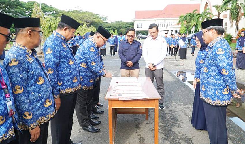 ASN di Sekretariat KPU Gorut Diimbau Jaga Netralitas