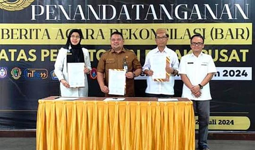 BKAD Kabgor Komit Tingkatkan Transparansi dan Akurasi Penyetoran Pajak Pusat
