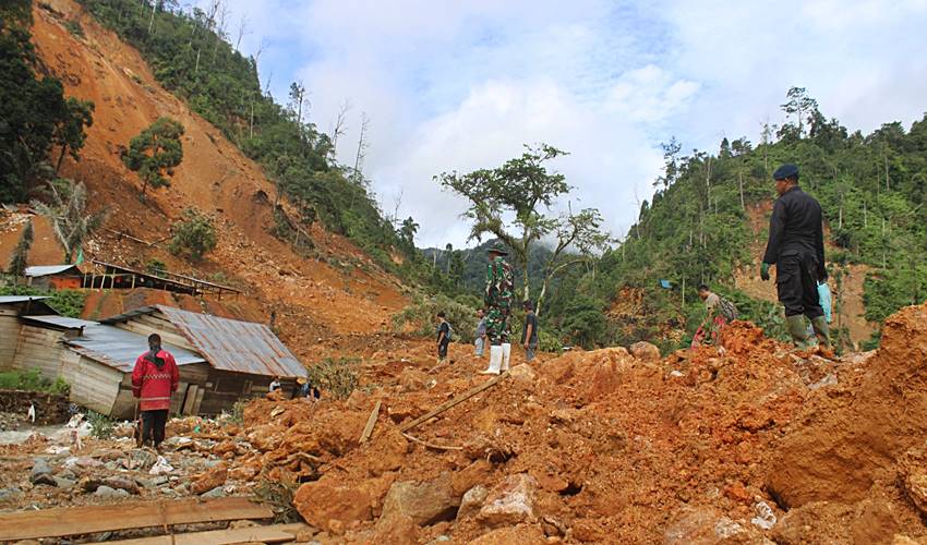 Camat Suwawa Timur ungkap Kondisi Lokasi Tambang Pasca Diterjang Longsor