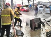 Gegara Spiritus, Sebuah Bengkel di Limboto Nyaris Hangus Terbakar