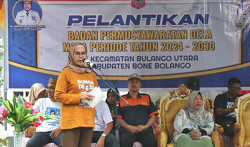 Kawal Program Pembangunan yang Berpihak ke Rakyat, Pesan Merlan kepada Kades dan BPD