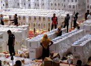Disaksikan Bawaslu, KPU Boalemo Terima Logistik PSU