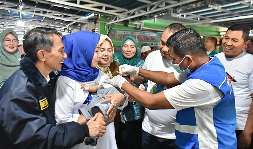 PIN Polio di Kabgor Resmi Dicanangkan