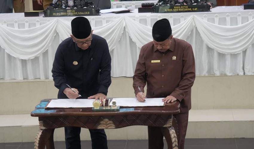 Perda Pertanggungjawaban APBD 2023 Provinsi Gorontalo Ditetapkan