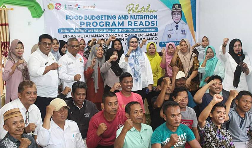 Petani di Bone Bolango Dilatih Mengolah Hasil Pertanian jadi Makanan Bergizi