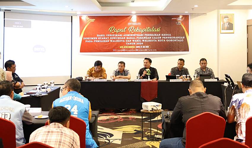 Pilwako 2024_ Dua Bapaslon Perseorangan Lolos Vermin Perbaikan Kedua