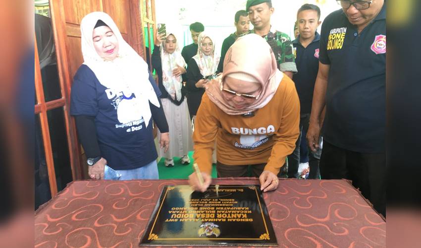 Rehab Kantor Desa Boidu Rampung, Merlan_ Manfaatkan untuk Peningkatan Pelayanan Publik